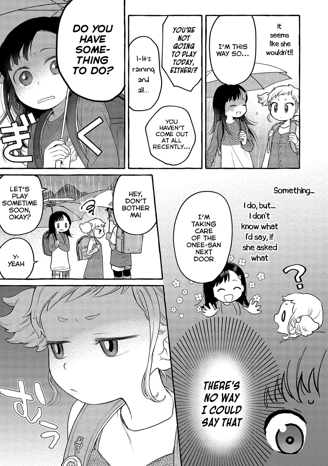 Raising Mai-chan's Onee-san With Lunch Chapter 4 page 4 - Chapter 4: Mom’s Simmered Chicken and Tomatoes