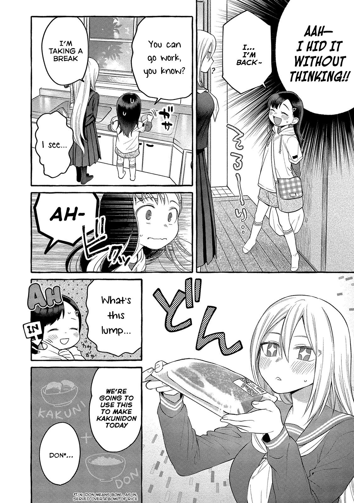 Raising Mai-chan's Onee-san With Lunch Chapter 5 page 9 - Chapter 5: Mom’s Pork Kakunidon