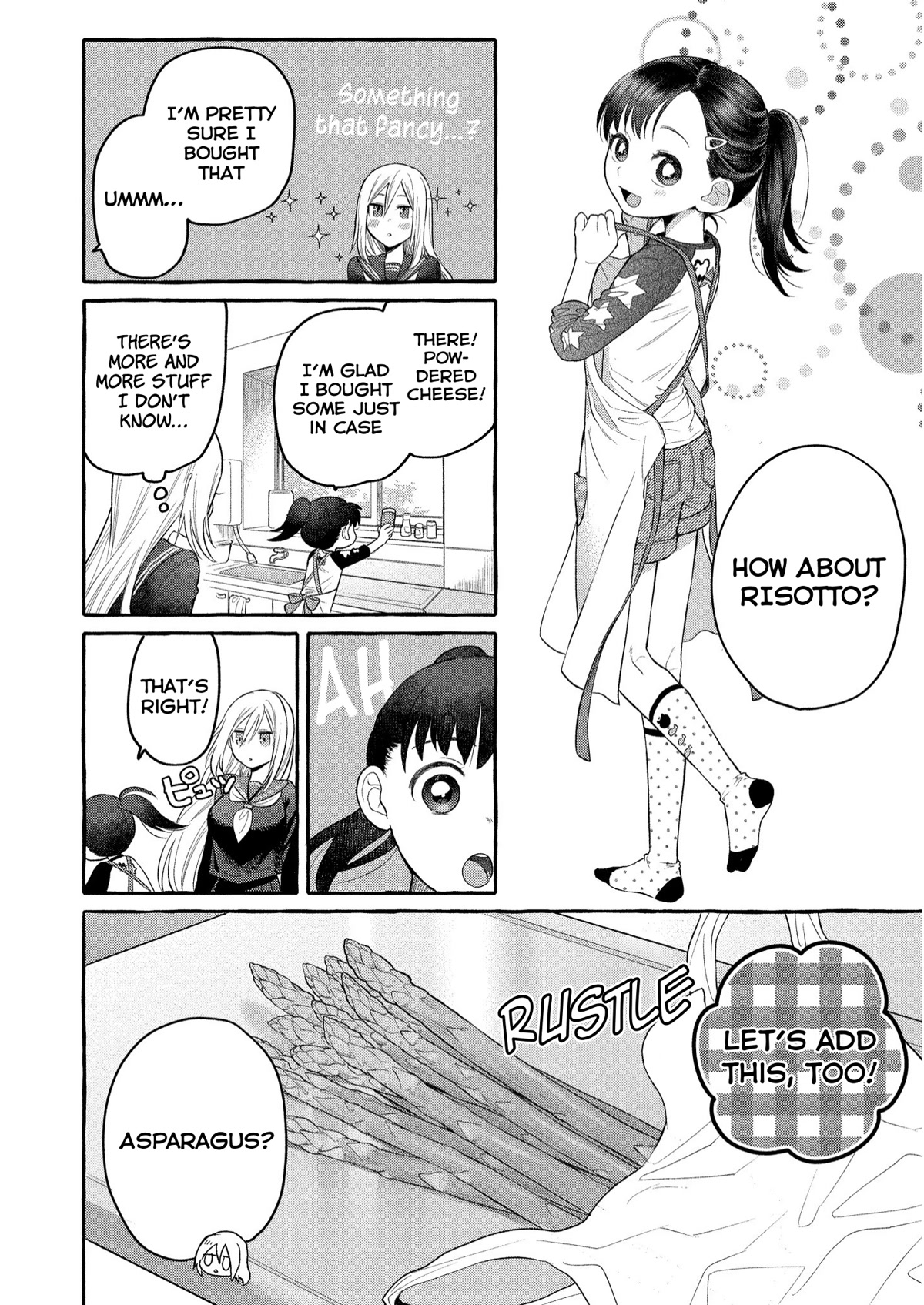 Raising Mai-chan's Onee-san With Lunch Chapter 6 page 18 - Chapter 6: Mom's Cheese Risotto