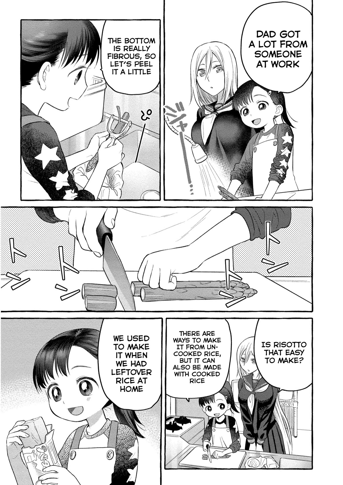 Raising Mai-chan's Onee-san With Lunch Chapter 6 page 19 - Chapter 6: Mom's Cheese Risotto
