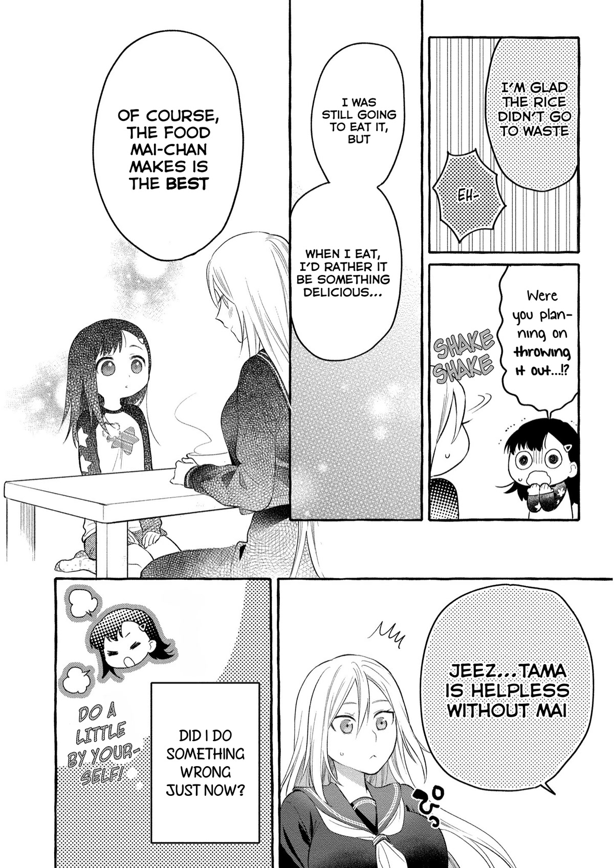 Raising Mai-chan's Onee-san With Lunch Chapter 6 page 28 - Chapter 6: Mom's Cheese Risotto