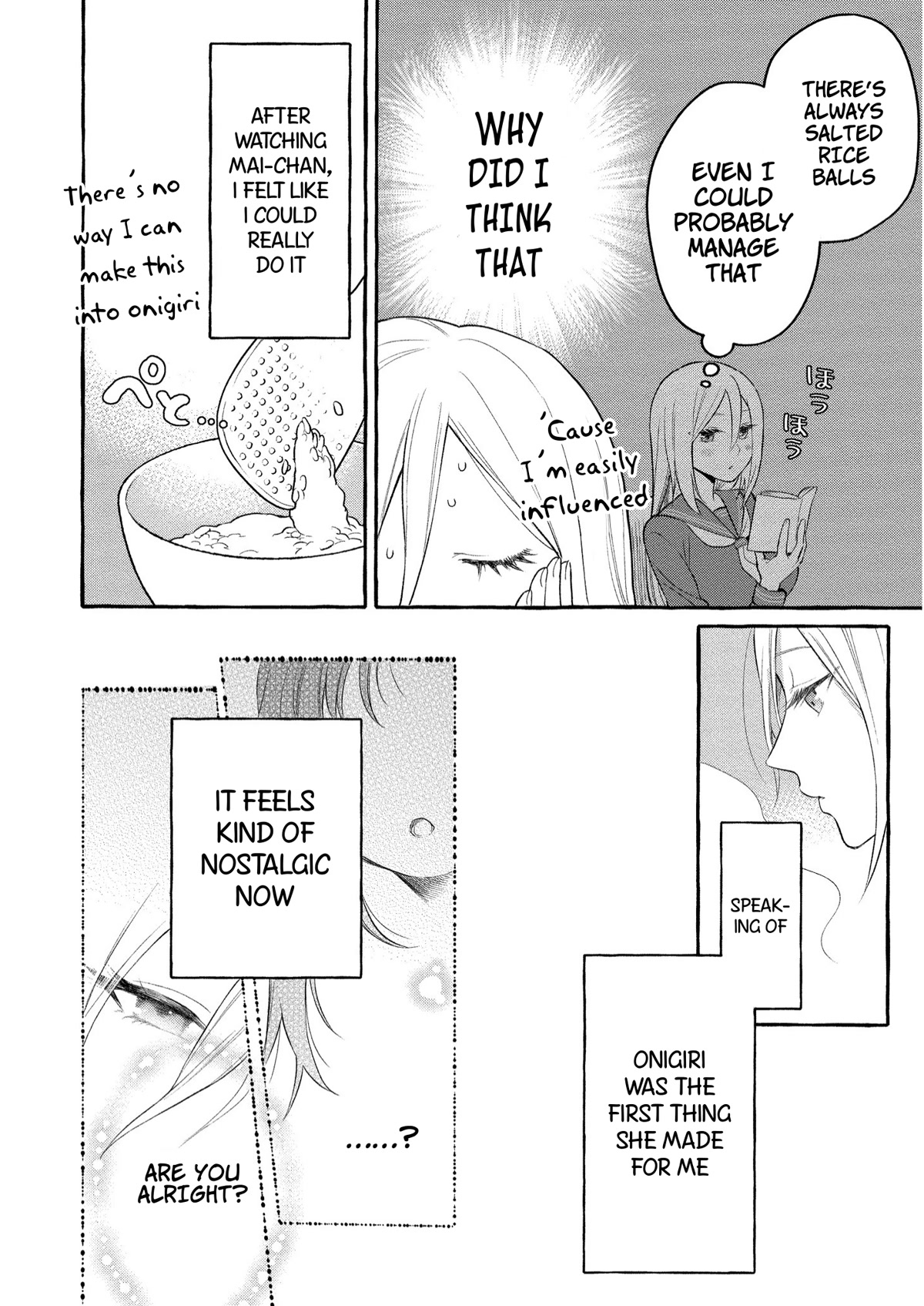 Raising Mai-chan's Onee-san With Lunch Chapter 6 page 8 - Chapter 6: Mom's Cheese Risotto