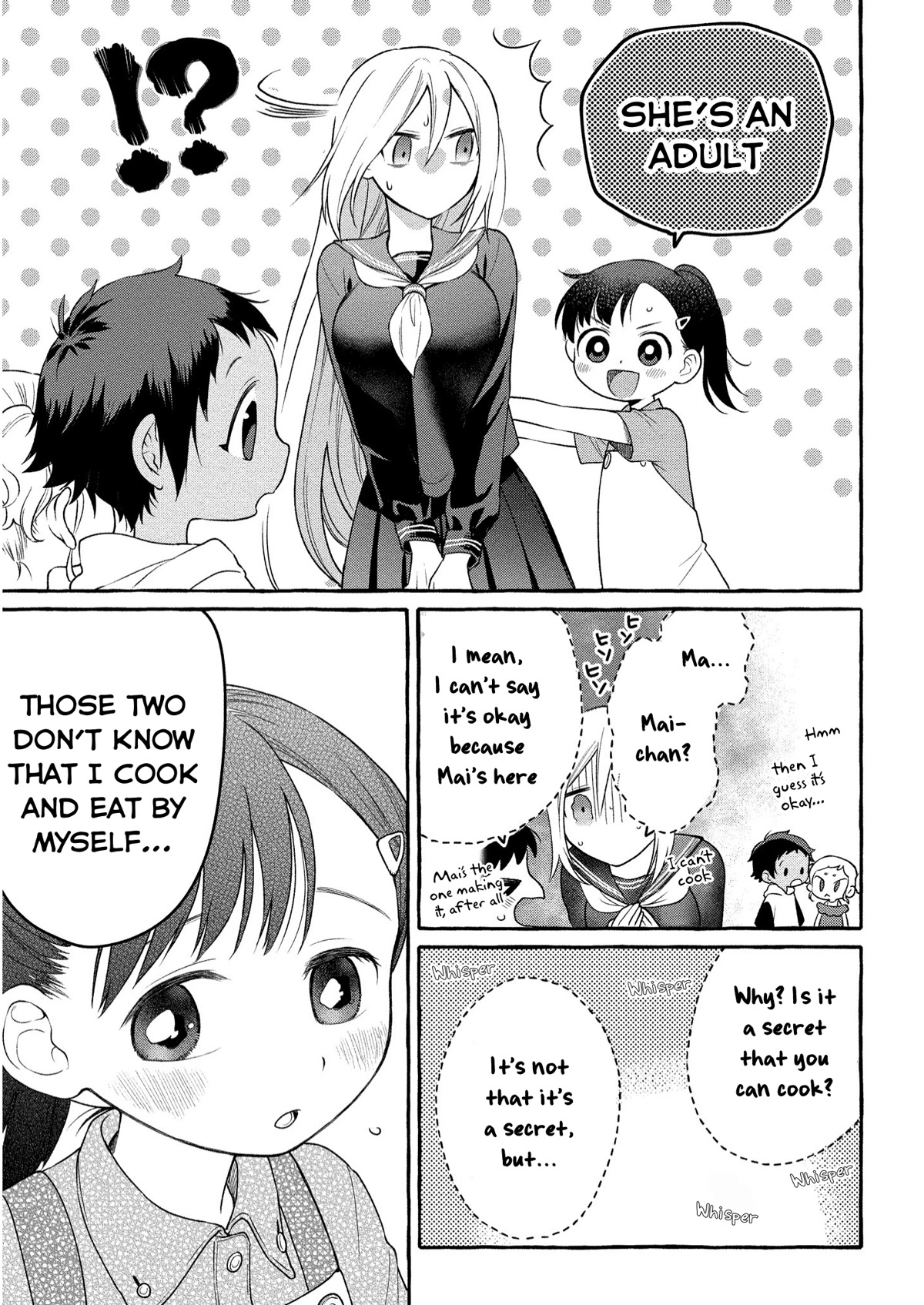 Raising Mai-chan's Onee-san With Lunch Chapter 7 page 10 - Chapter 7: Mom's Karaage Sandwich