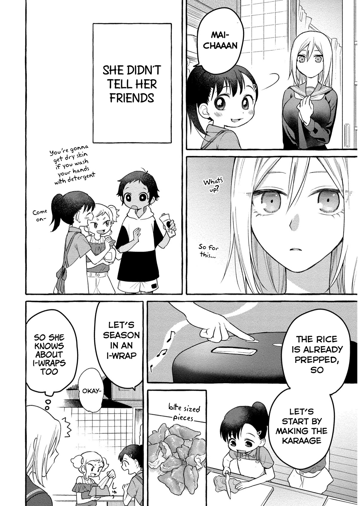 Raising Mai-chan's Onee-san With Lunch Chapter 7 page 11 - Chapter 7: Mom's Karaage Sandwich