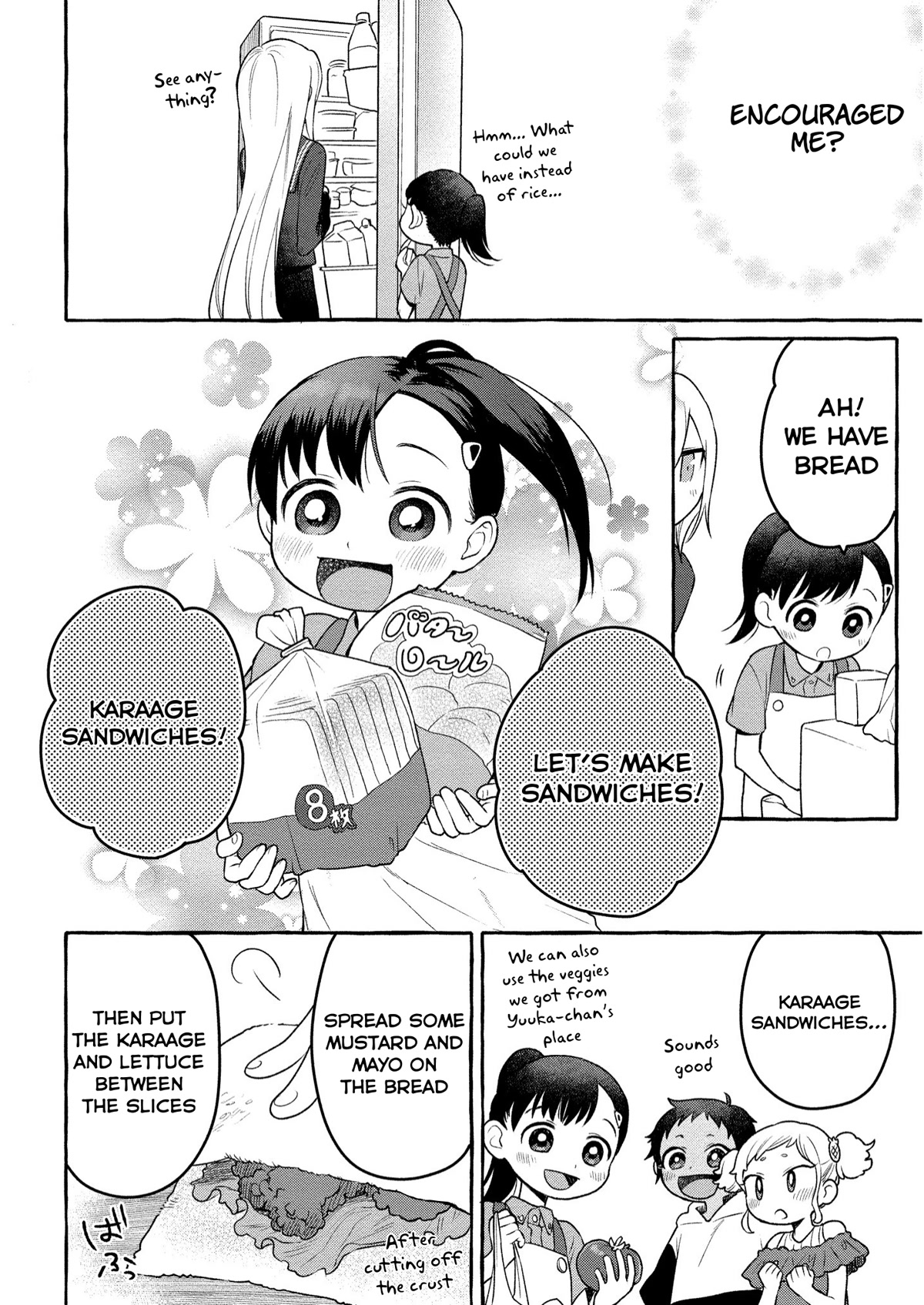 Raising Mai-chan's Onee-san With Lunch Chapter 7 page 21 - Chapter 7: Mom's Karaage Sandwich