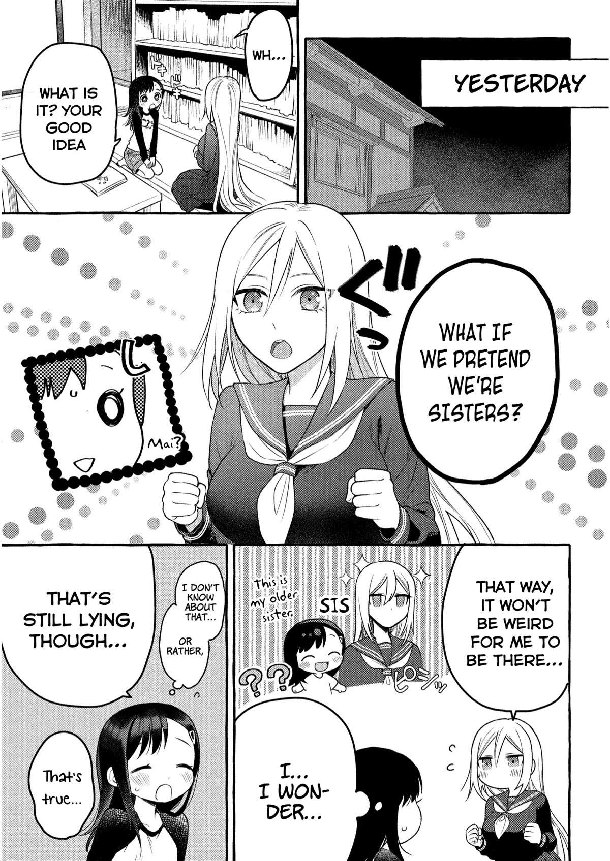 Raising Mai-chan's Onee-san With Lunch Chapter 7 page 4 - Chapter 7: Mom's Karaage Sandwich