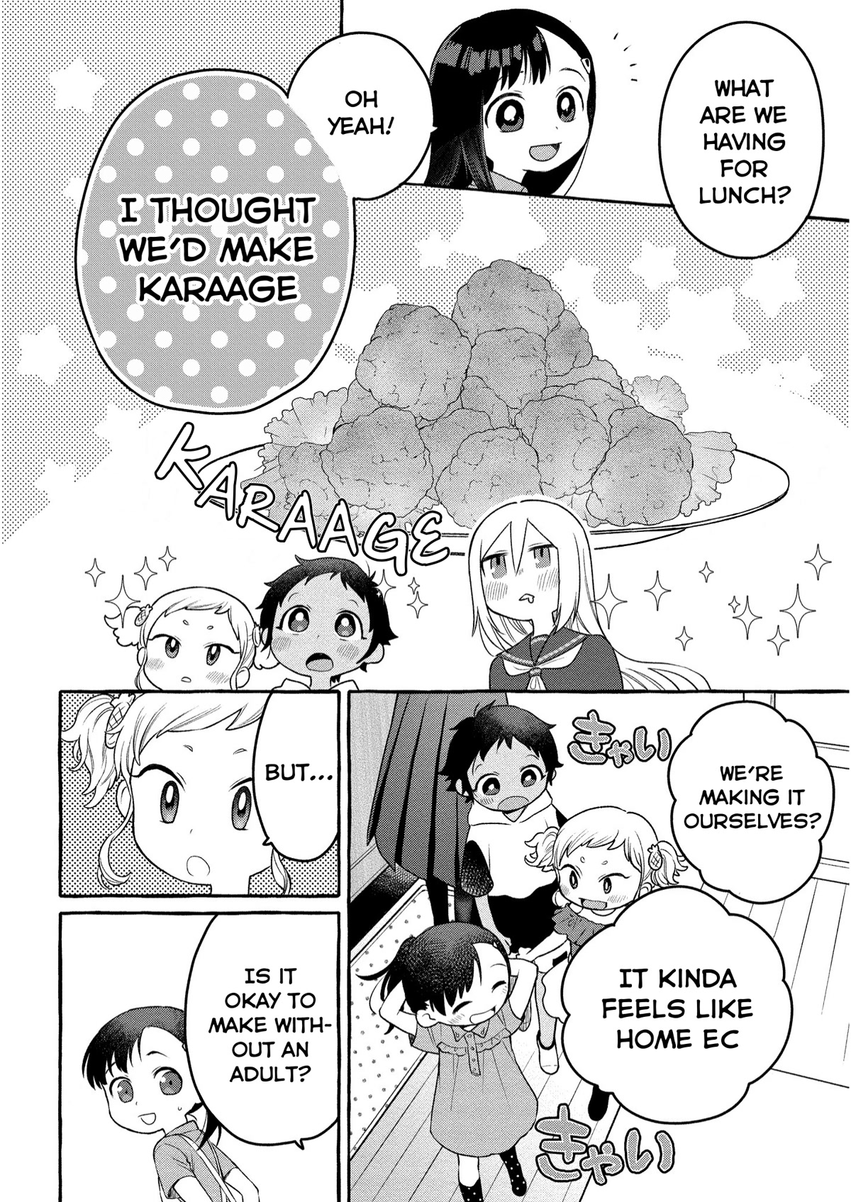 Raising Mai-chan's Onee-san With Lunch Chapter 7 page 9 - Chapter 7: Mom's Karaage Sandwich