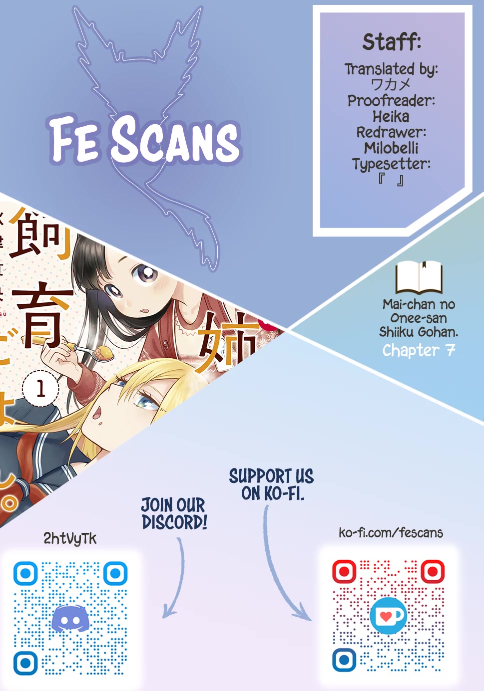 Raising Mai-chan's Onee-san With Lunch Chapter 8 page 1 - Chapter 8: Mom's Nanbanzuke
