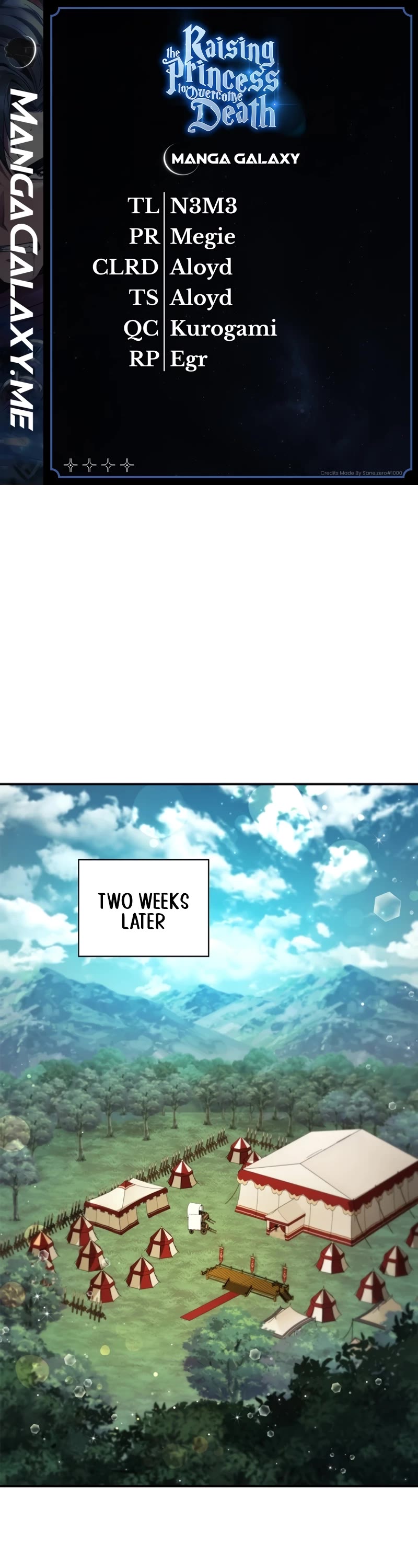 Raising the Princess to Overcome Death Chapter 16 page 1 - Chapter 16