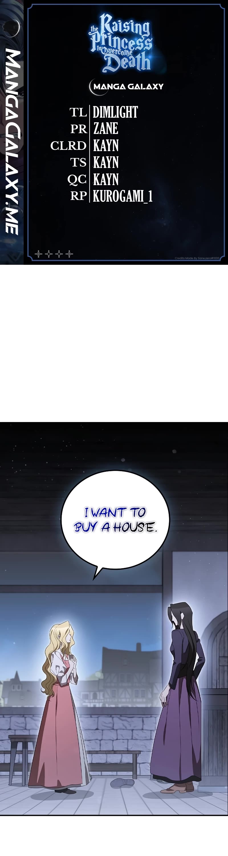 Raising the Princess to Overcome Death Chapter 22 page 1 - Chapter 22