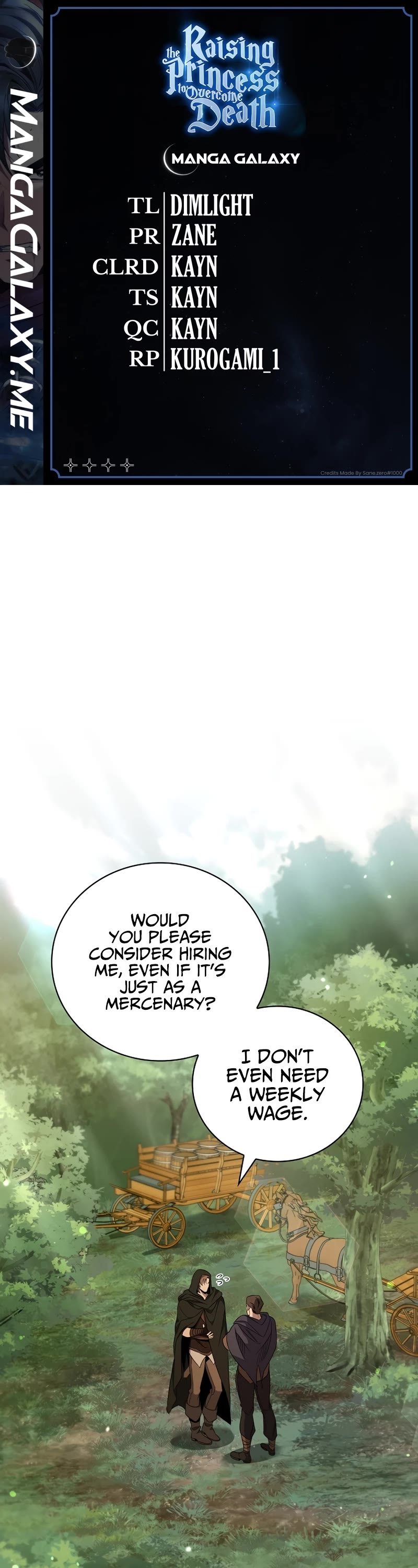 Raising the Princess to Overcome Death Chapter 28 page 1 - Chapter 28