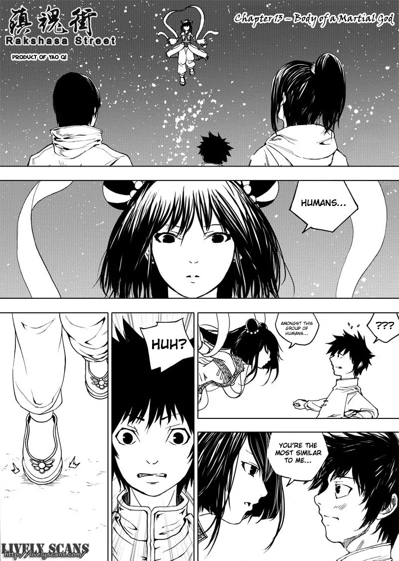 Rakshasa Street Chapter 13 page 4 - Chapter 13: Body of Martial God