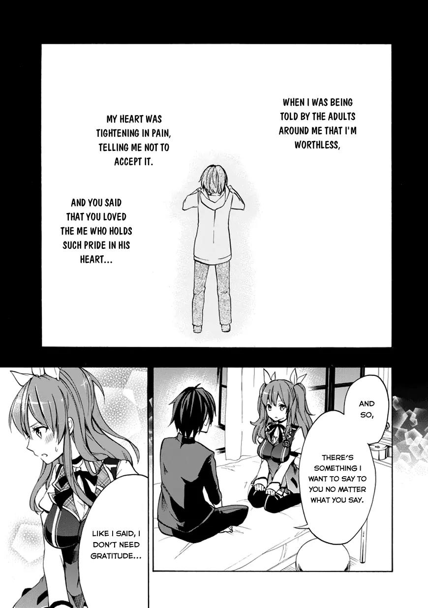Rakudai Kishi no Eiyuutan Chapter 10 page 22 - Chapter 10: The Oath Under The Moon