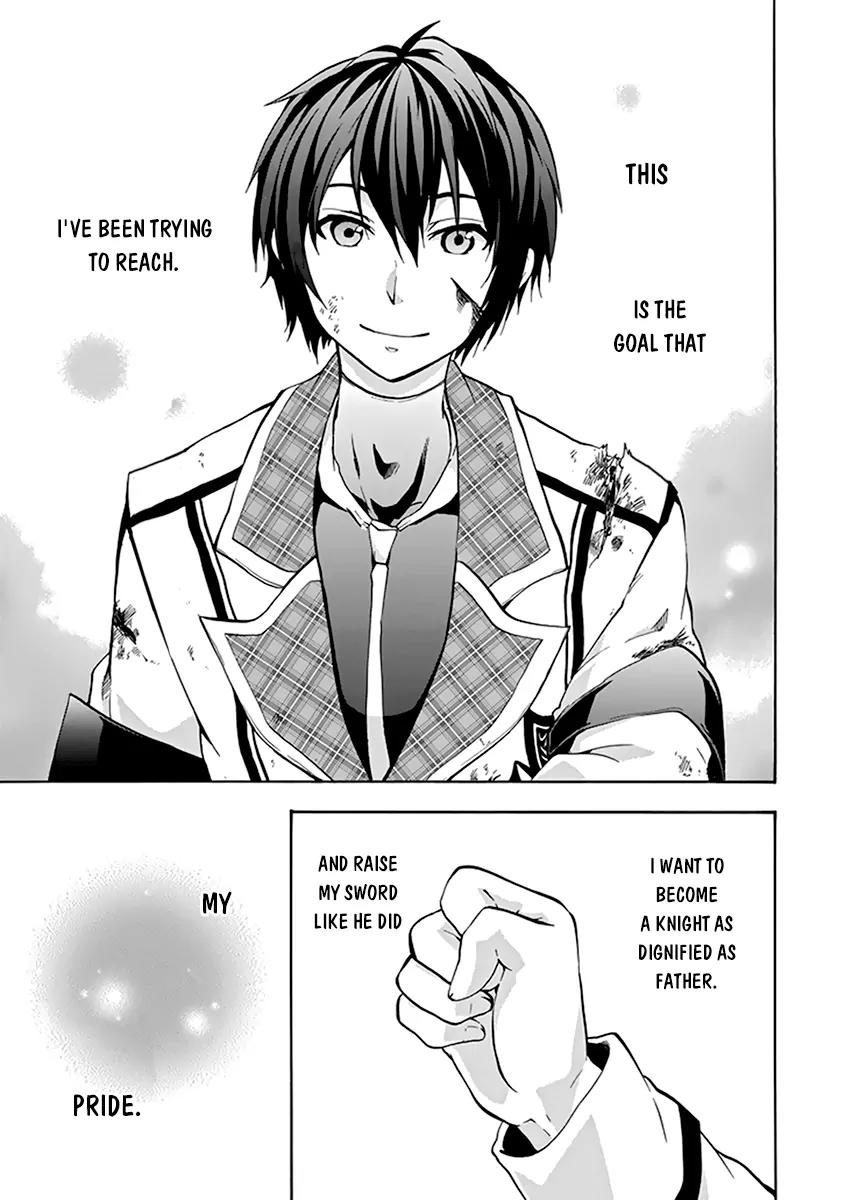 Rakudai Kishi no Eiyuutan Chapter 17 page 50 - Chapter 17: A Knight's Pride