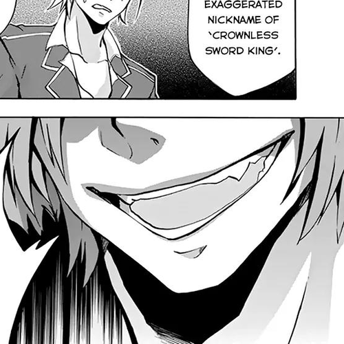 Rakudai Kishi no Eiyuutan Chapter 18: Worst One VS Sword Eater cover
