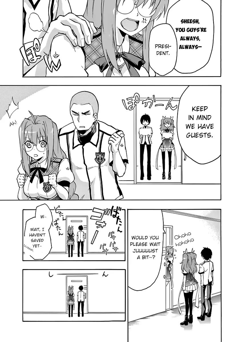 Rakudai Kishi no Eiyuutan Chapter 22 page 40 - Chapter 22: After the Battle...