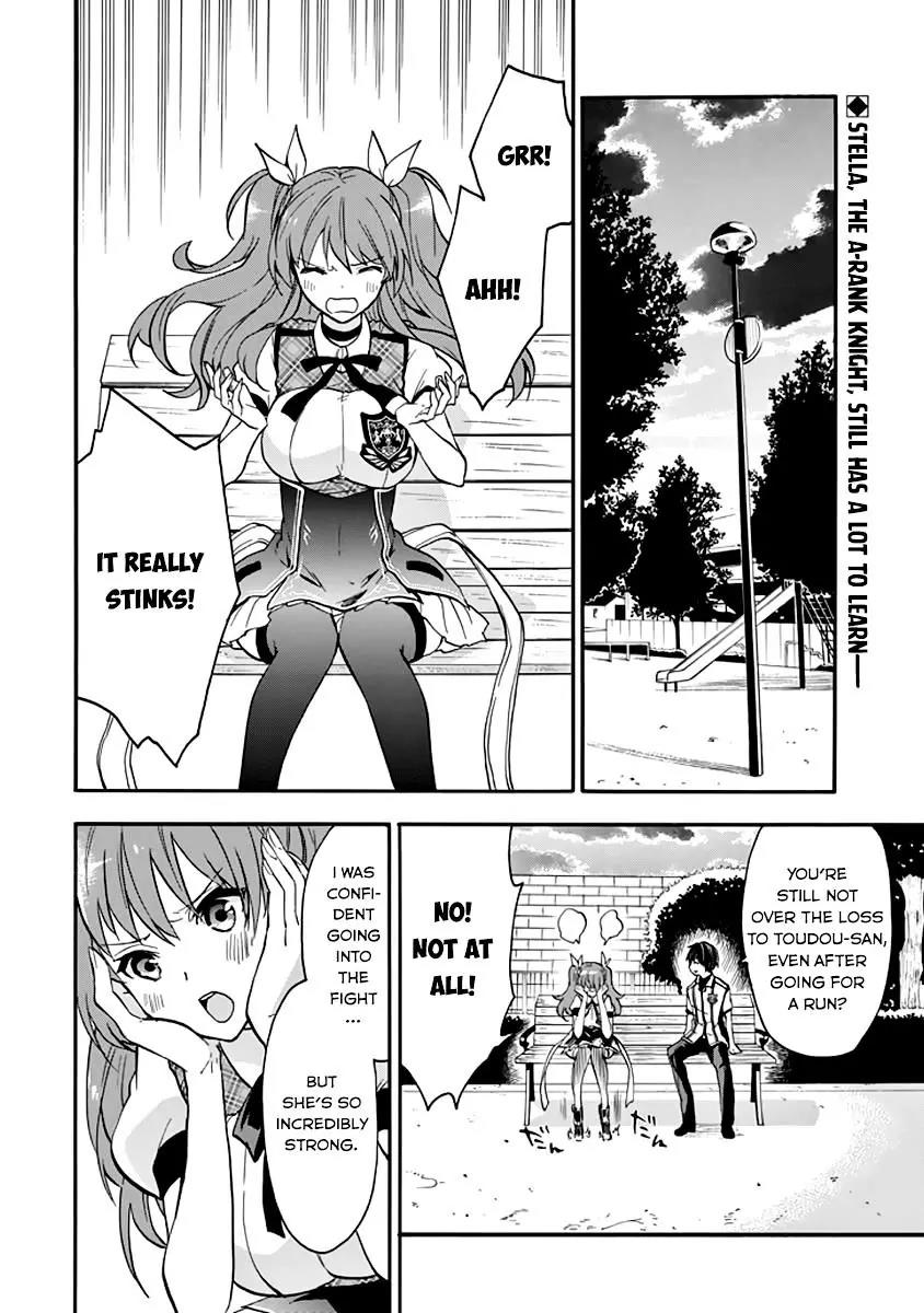 Rakudai Kishi no Eiyuutan Chapter 34 page 2 - Chapter 34: Chance Meeting