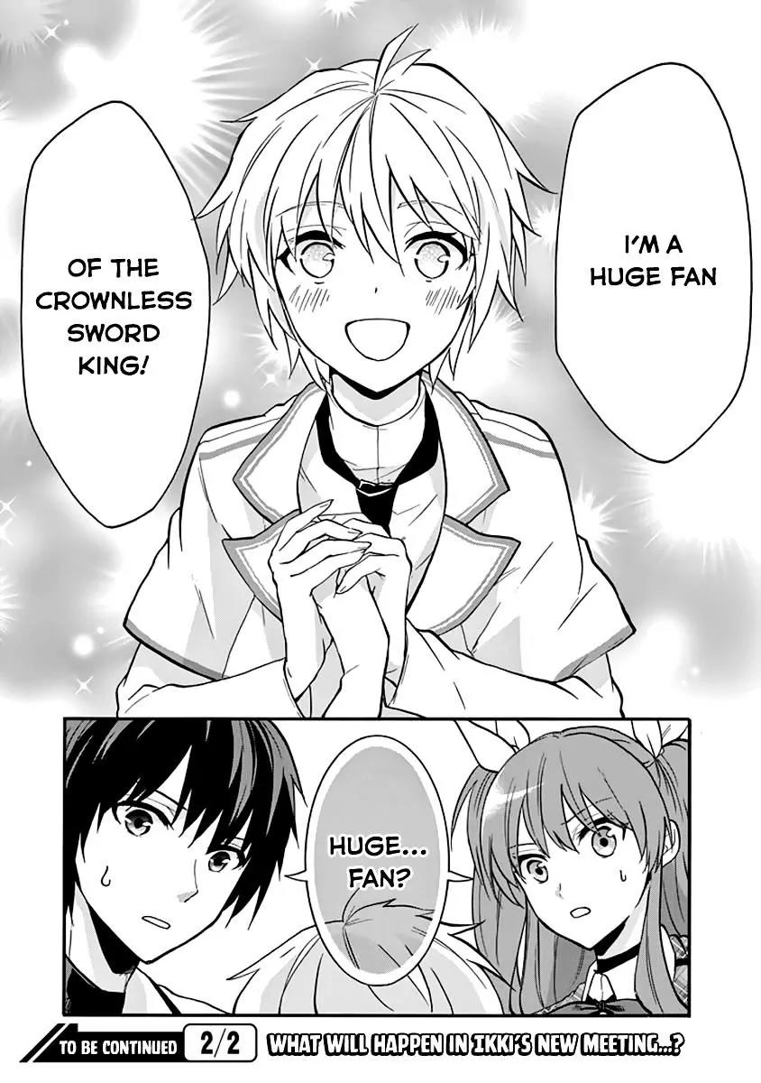 Rakudai Kishi no Eiyuutan Chapter 34 page 38 - Chapter 34: Chance Meeting