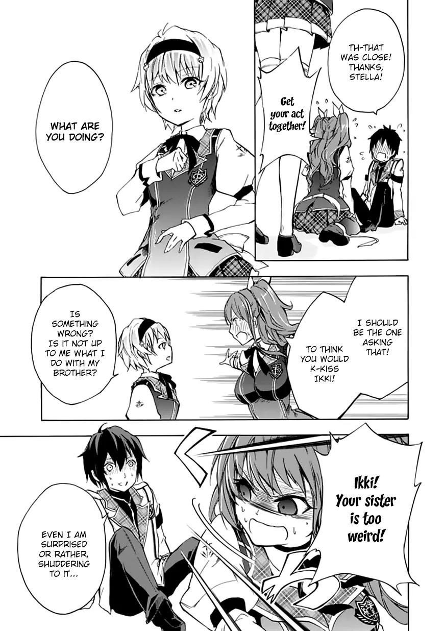 Rakudai Kishi no Eiyuutan Chapter 4 page 8 - Chapter 4: A Maiden's Battle