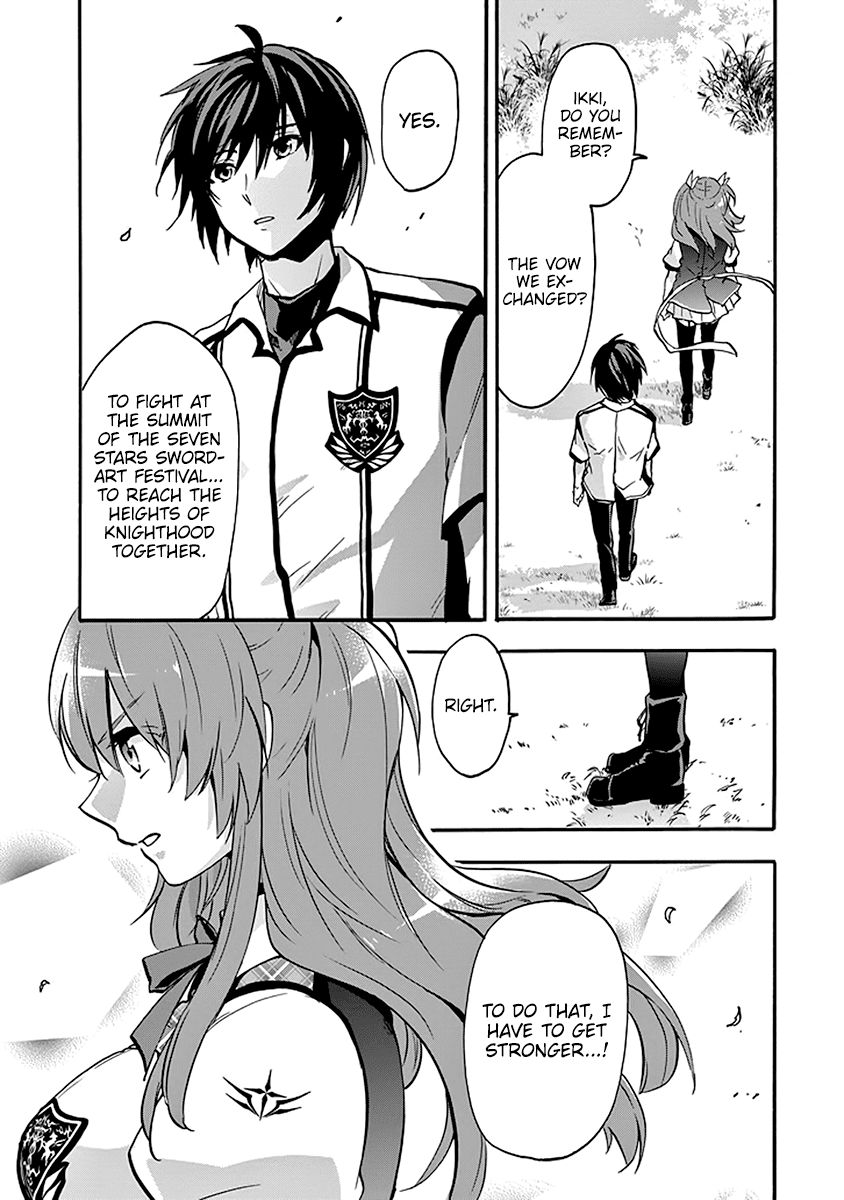Rakudai Kishi no Eiyuutan Chapter 45 page 43 - Chapter 45: The Vow Between Them [END]