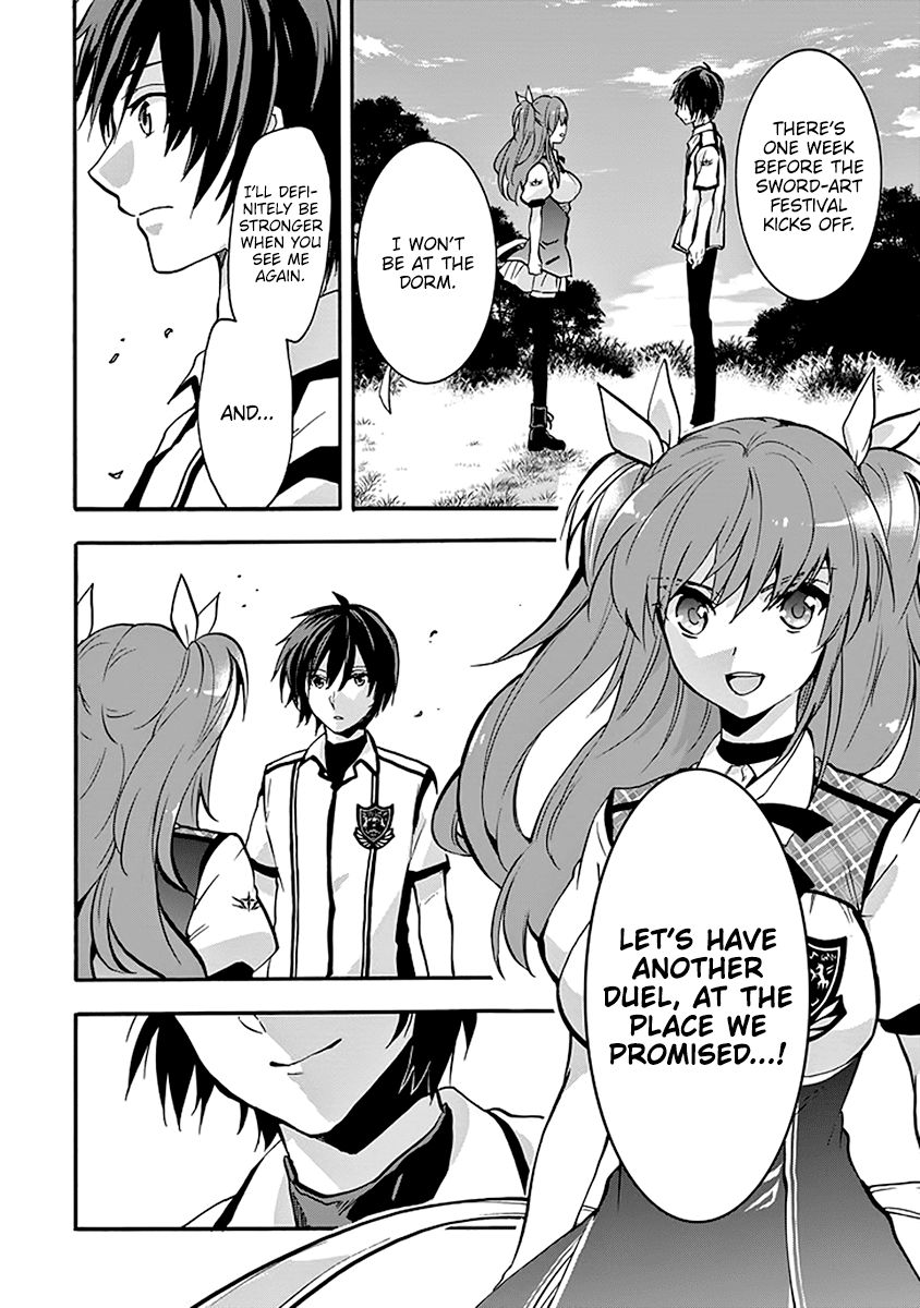 Rakudai Kishi no Eiyuutan Chapter 45 page 44 - Chapter 45: The Vow Between Them [END]