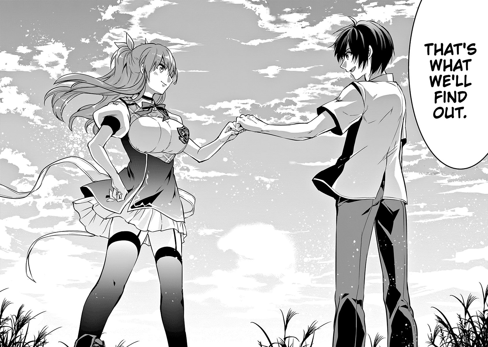 Rakudai Kishi no Eiyuutan Chapter 45 page 46 - Chapter 45: The Vow Between Them [END]