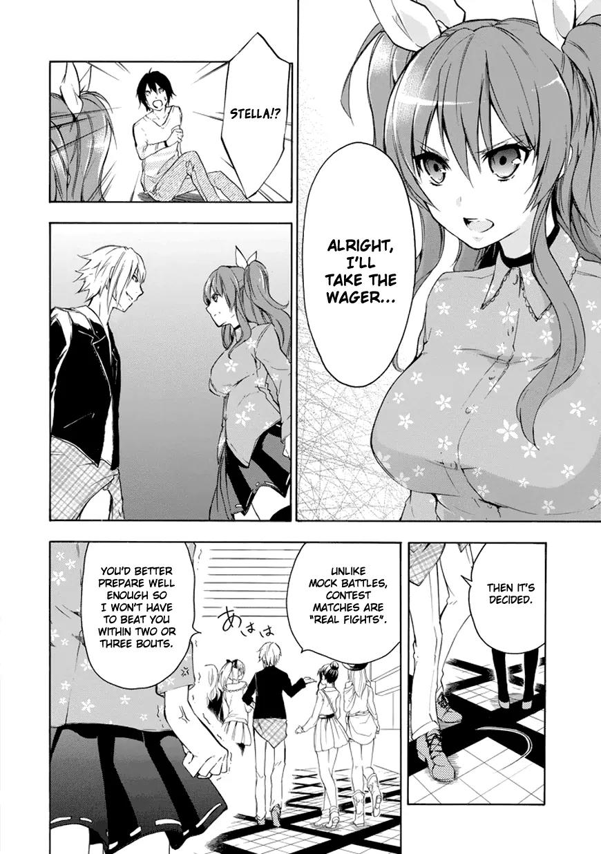 Rakudai Kishi no Eiyuutan Chapter 7 page 6 - Chapter 7: Initial Match
