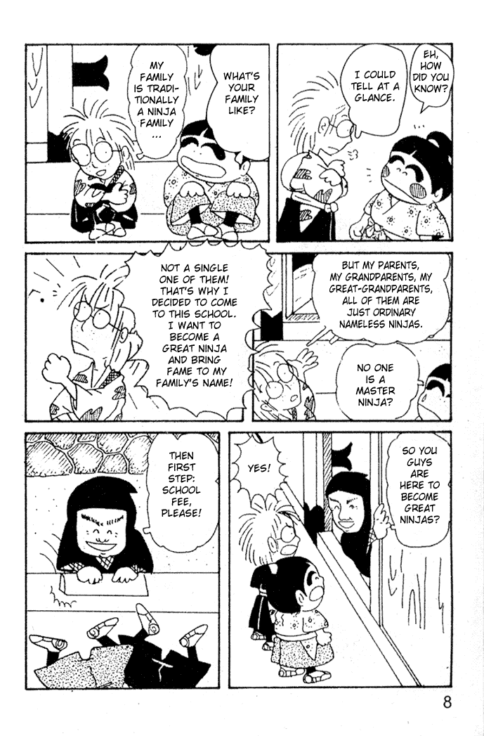 Rakudai Ninja Rantarou Chapter 1 page 5 - Chapter 1
