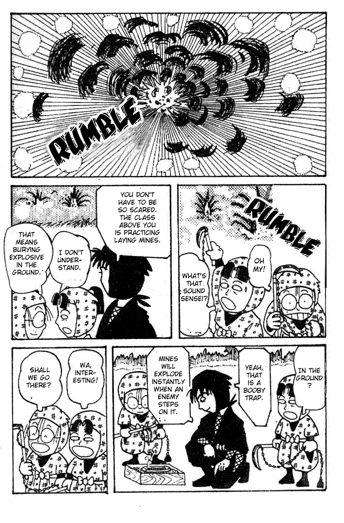 Rakudai Ninja Rantarou Chapter 3 page 18 - Chapter 3