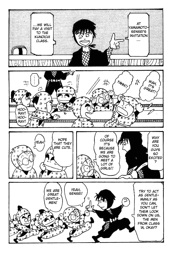 Rakudai Ninja Rantarou Chapter 4 page 6 - Chapter 4