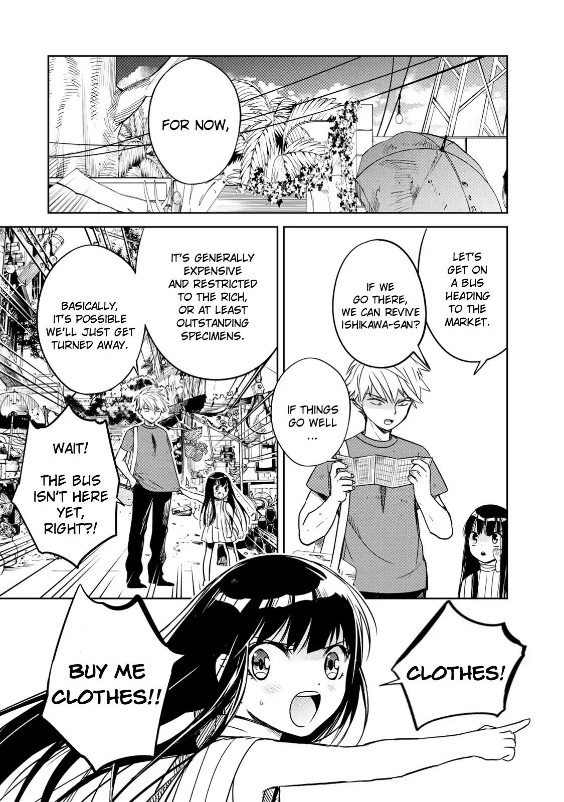 Rakuen no Chloris Chapter 2 page 33 - Chapter 2: Town Of Living Creatures
