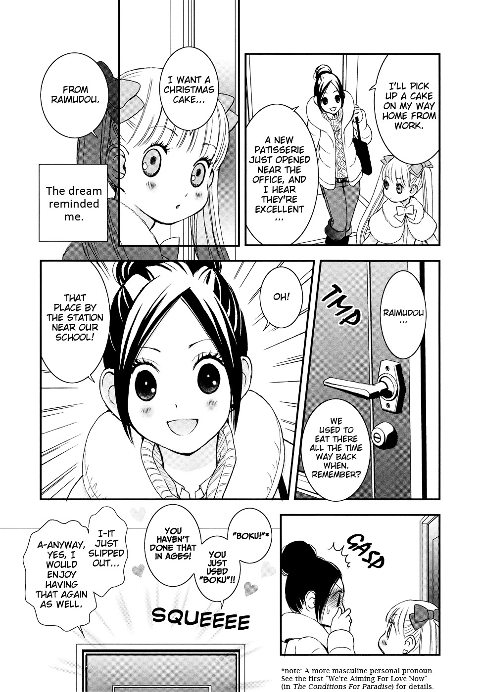 Rakuen no Jouken Chapter 6.1 page 6 - Chapter 6.1 : We're Aiming for Love Now: Side A