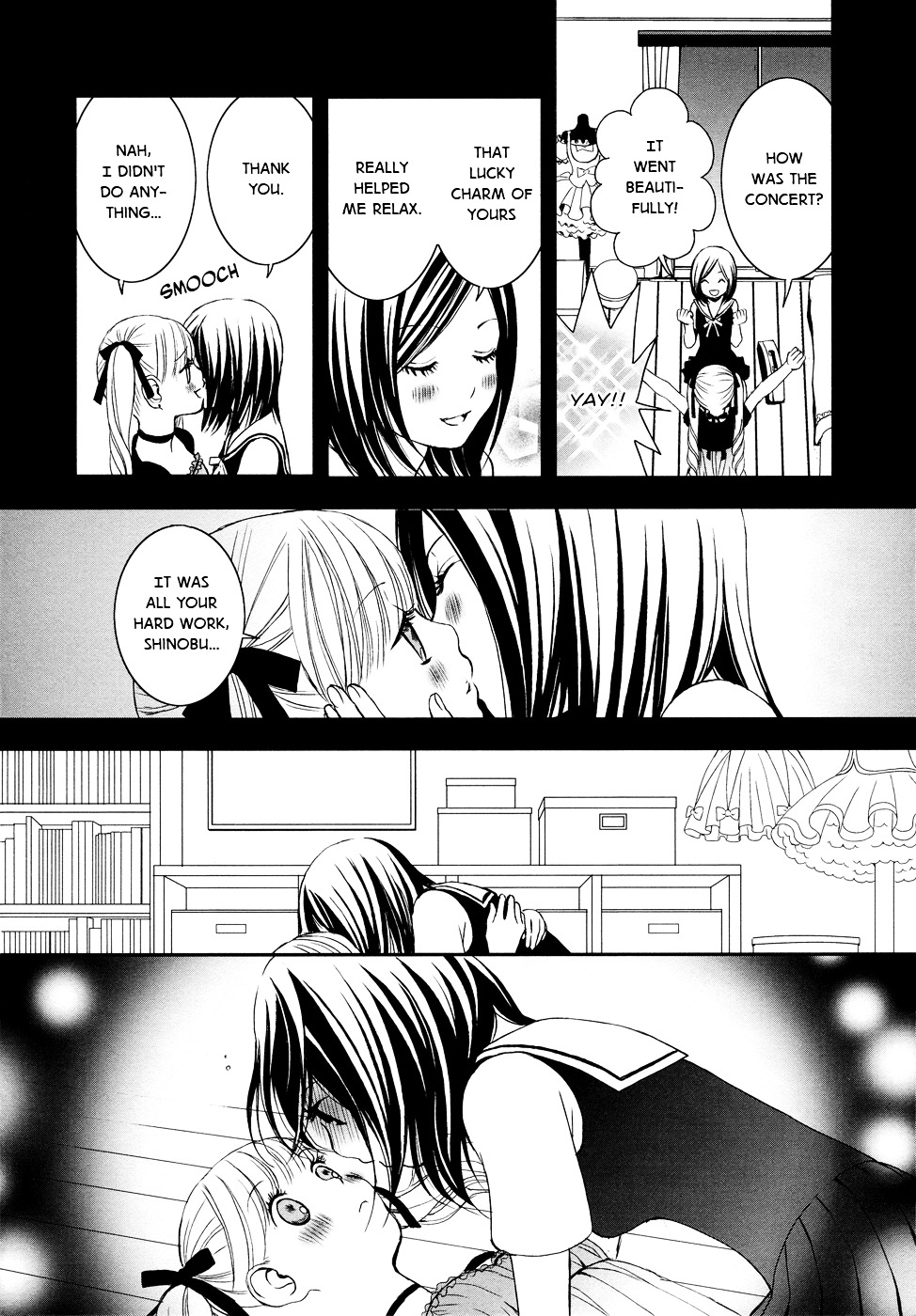 Rakuen no Jouken Chapter 6.2 page 11 - Chapter 6.2 : We're Aiming for Love Now: Side B