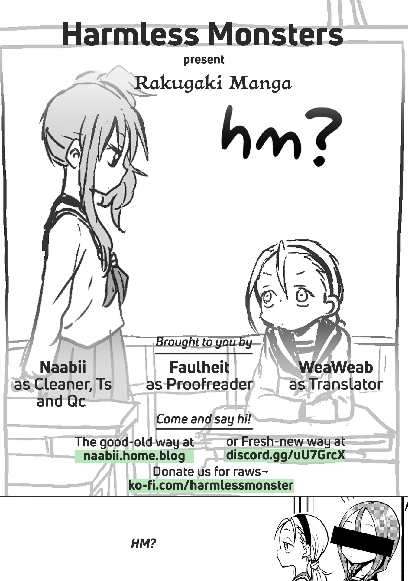 Rakugaki Manga Chapter 1 page 3 - Chapter 1