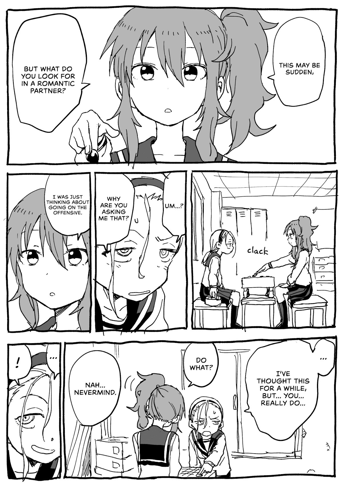 Rakugaki Manga Chapter 2 page 1 - Chapter 2 [END]