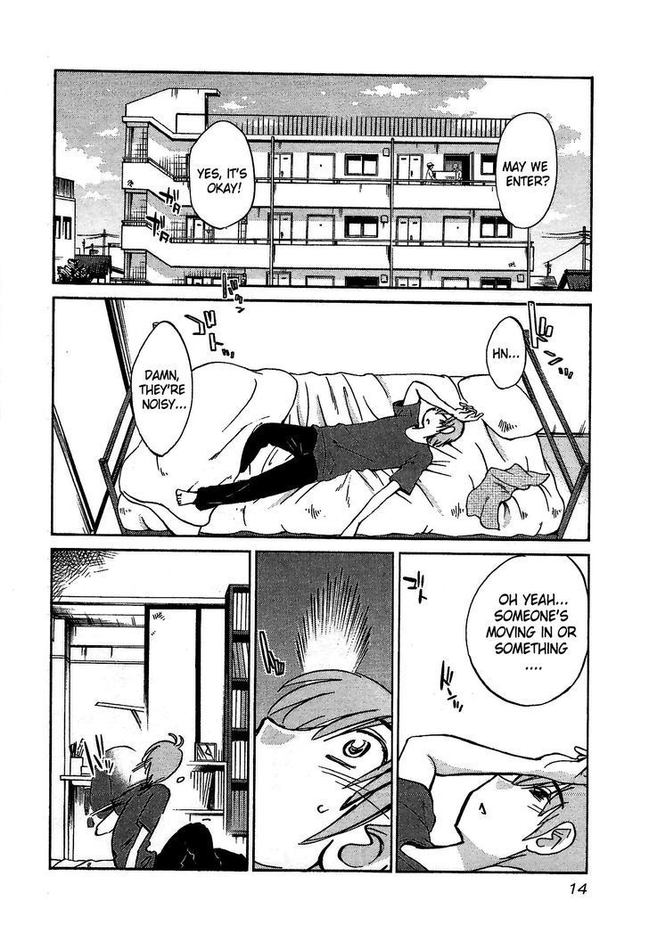 Rakujitsu no Pathos Chapter 1 page 15 - Chapter 1: Why Are The Walls So Thin?