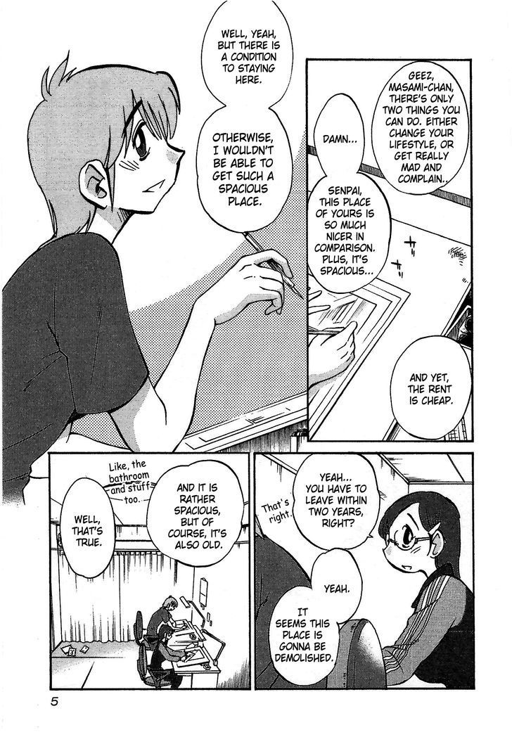 Rakujitsu no Pathos Chapter 1 page 6 - Chapter 1: Why Are The Walls So Thin?