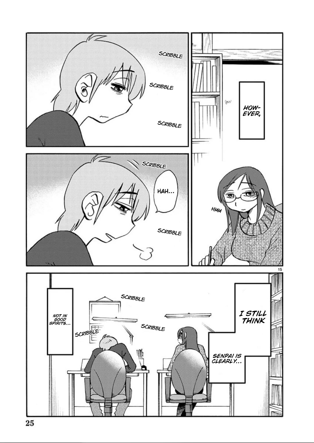 Rakujitsu no Pathos Chapter 100 page 15 - Chapter 100: Haa?