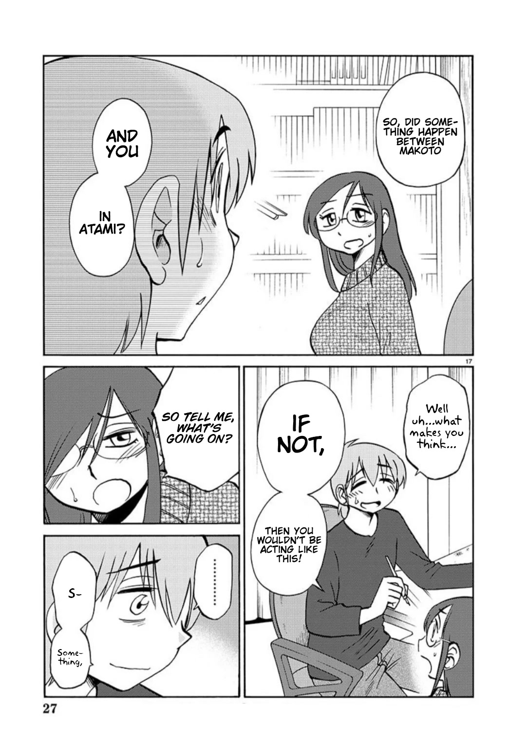 Rakujitsu no Pathos Chapter 100 page 17 - Chapter 100: Haa?