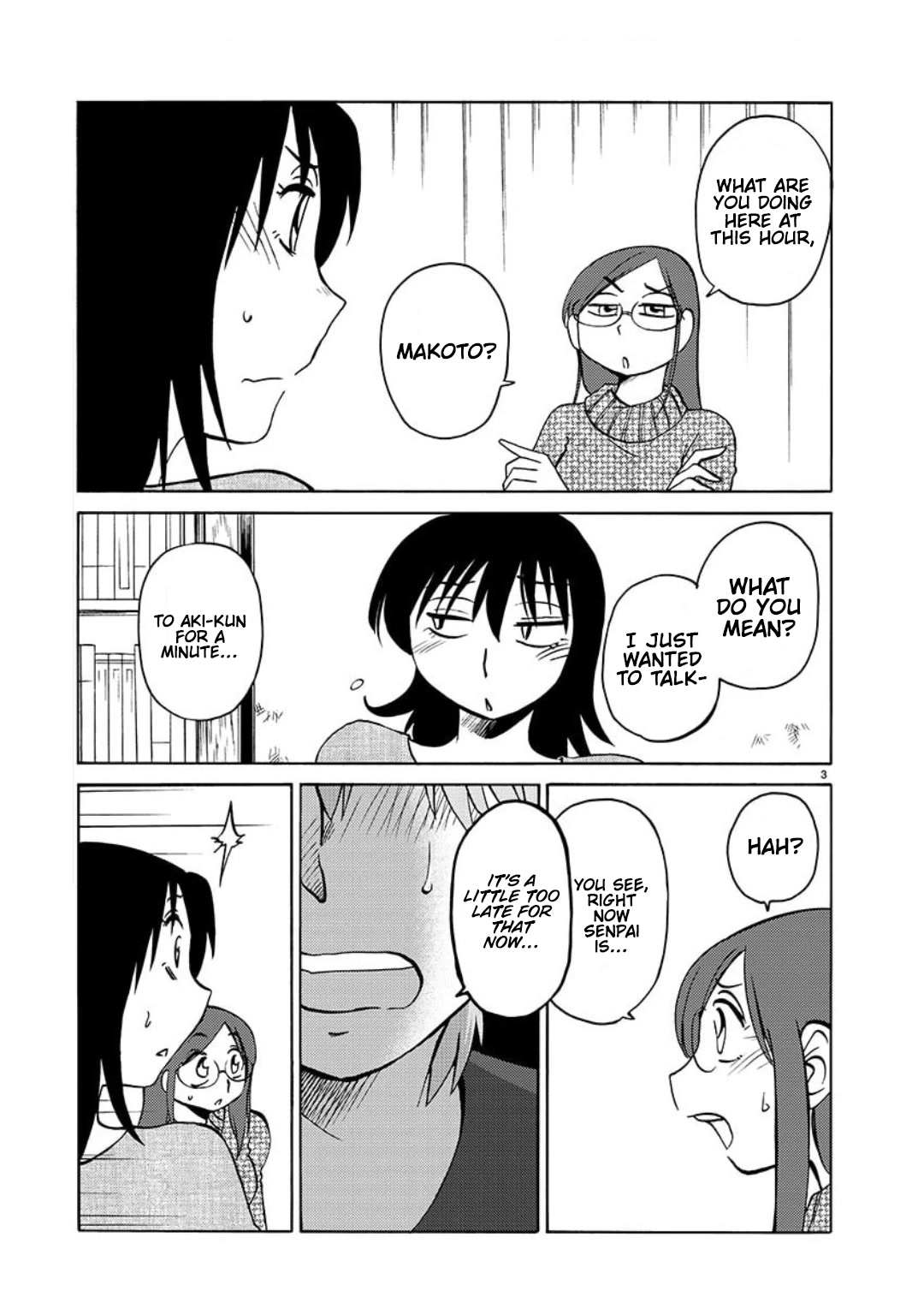 Rakujitsu no Pathos Chapter 101 page 4 - Chapter 101: You’re Going to Start, As Soon as You Two are Alone?