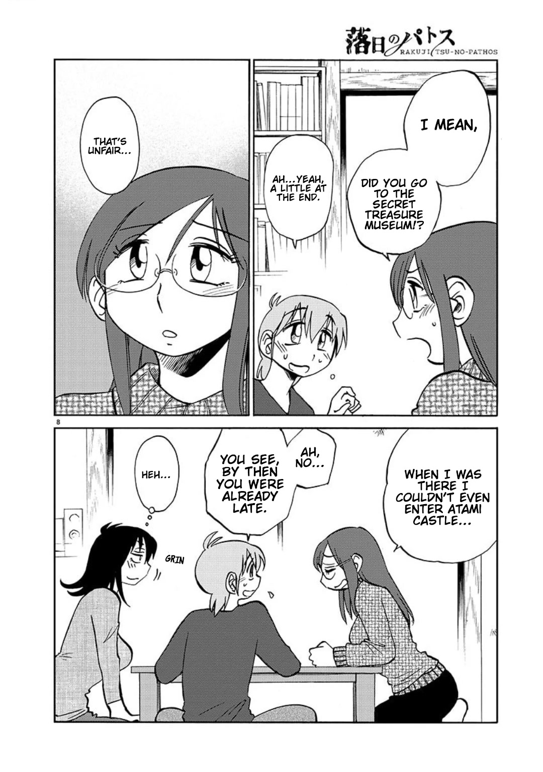 Rakujitsu no Pathos Chapter 101 page 9 - Chapter 101: You’re Going to Start, As Soon as You Two are Alone?