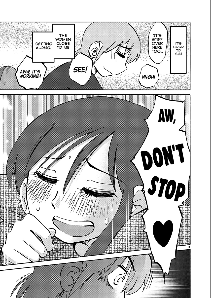 Rakujitsu no Pathos Chapter 102 page 11 - Chapter 102: Do You Moonlight as a Yuri Under the Sheets?