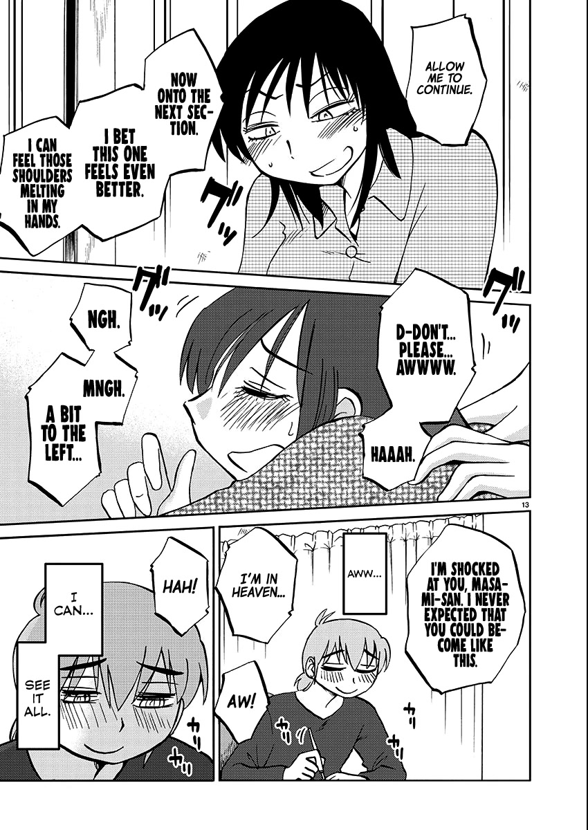 Rakujitsu no Pathos Chapter 102 page 13 - Chapter 102: Do You Moonlight as a Yuri Under the Sheets?