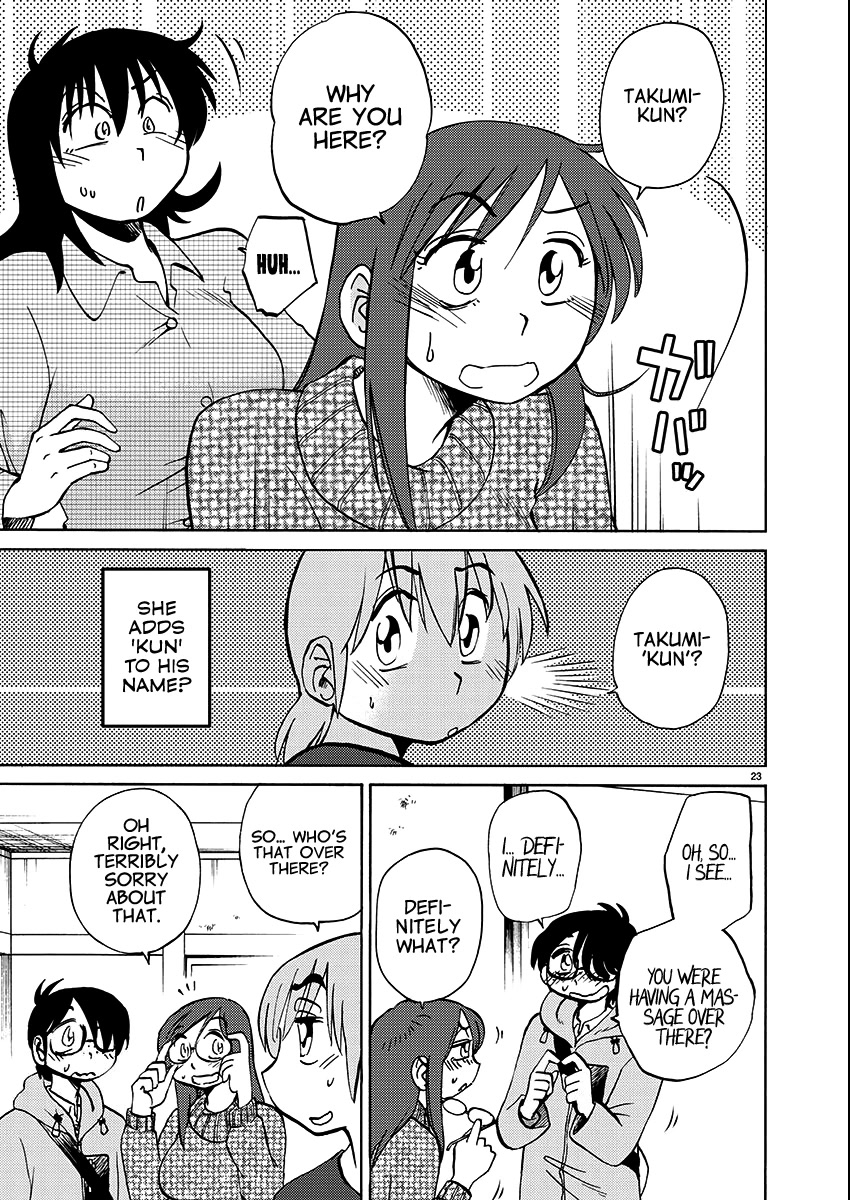 Rakujitsu no Pathos Chapter 102 page 23 - Chapter 102: Do You Moonlight as a Yuri Under the Sheets?