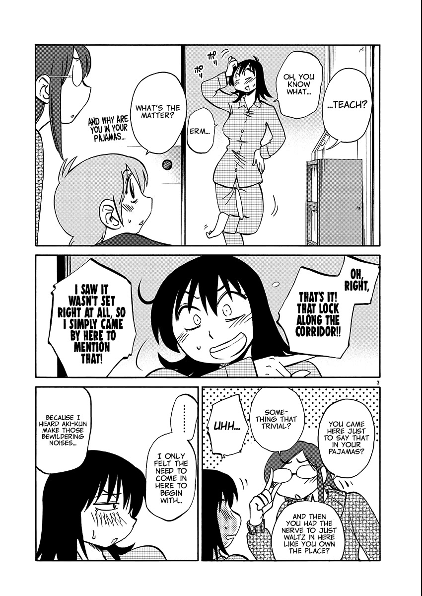 Rakujitsu no Pathos Chapter 102 page 3 - Chapter 102: Do You Moonlight as a Yuri Under the Sheets?