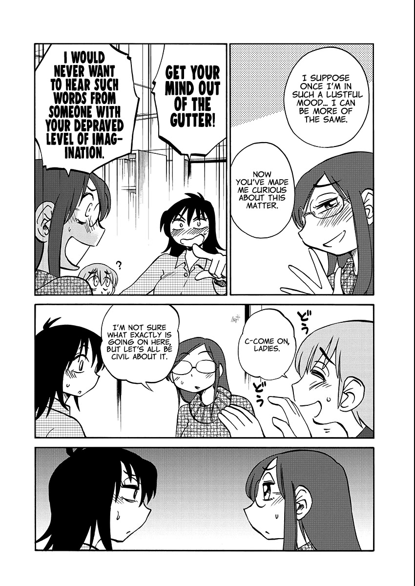 Rakujitsu no Pathos Chapter 102 page 5 - Chapter 102: Do You Moonlight as a Yuri Under the Sheets?