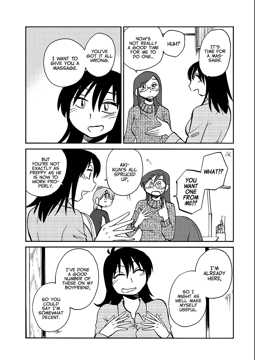 Rakujitsu no Pathos Chapter 102 page 8 - Chapter 102: Do You Moonlight as a Yuri Under the Sheets?