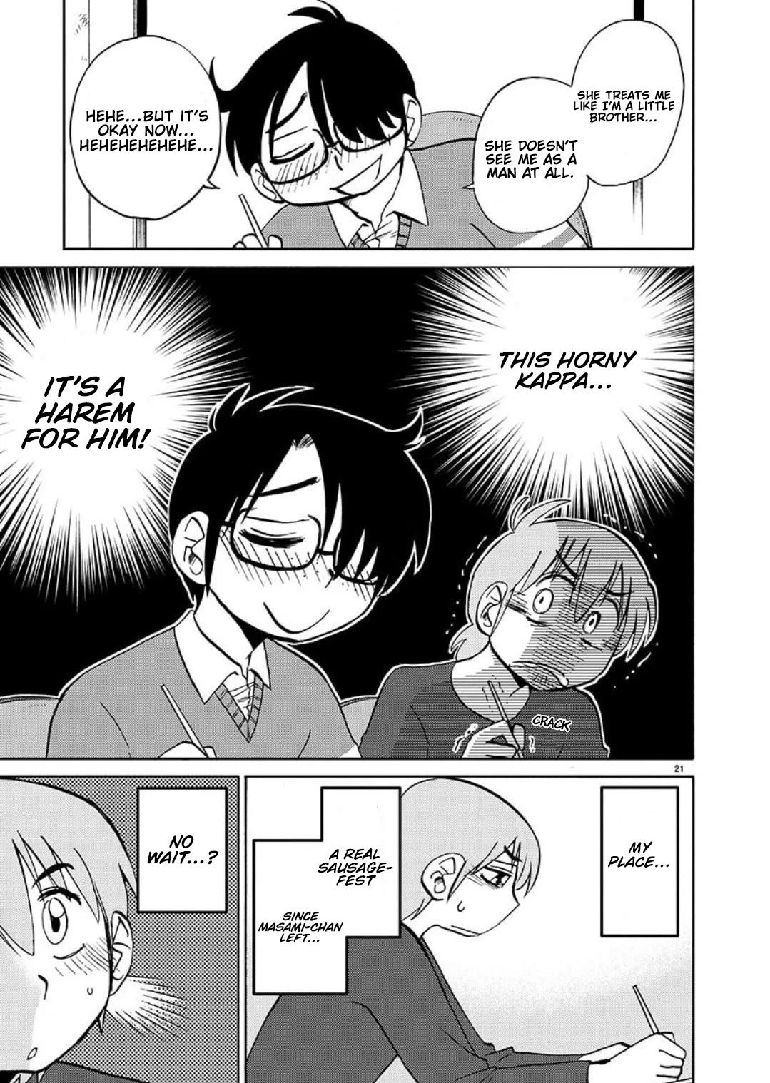 Rakujitsu no Pathos Chapter 103 page 18 - Chapter 103: Did You Know That You Are In a Harem?