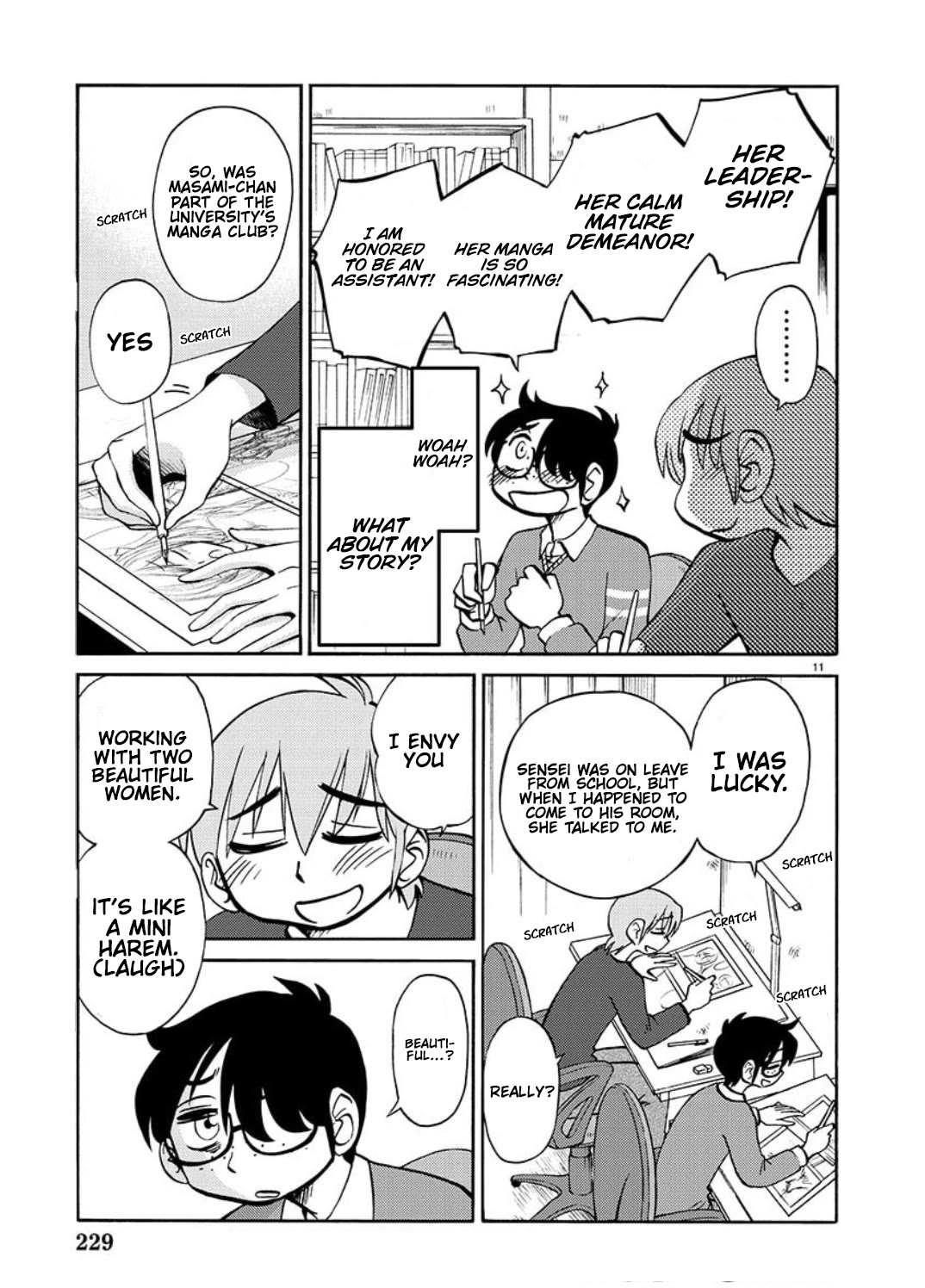 Rakujitsu no Pathos Chapter 103 page 22 - Chapter 103: Did You Know That You Are In a Harem?