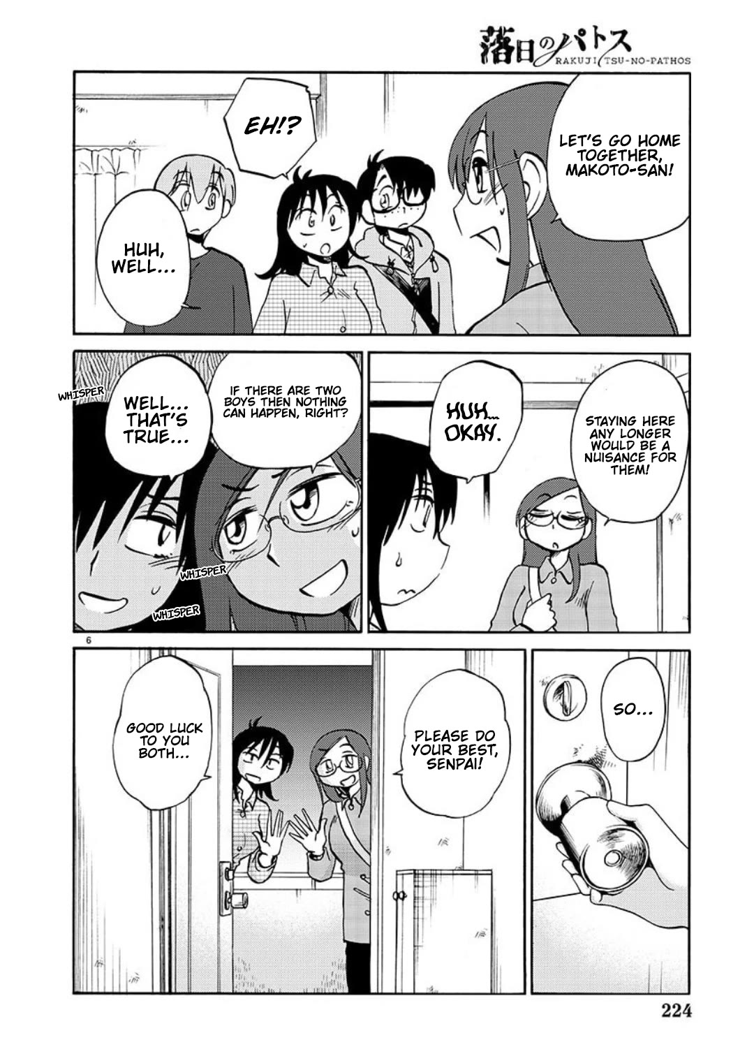 Rakujitsu no Pathos Chapter 103 page 8 - Chapter 103: Did You Know That You Are In a Harem?